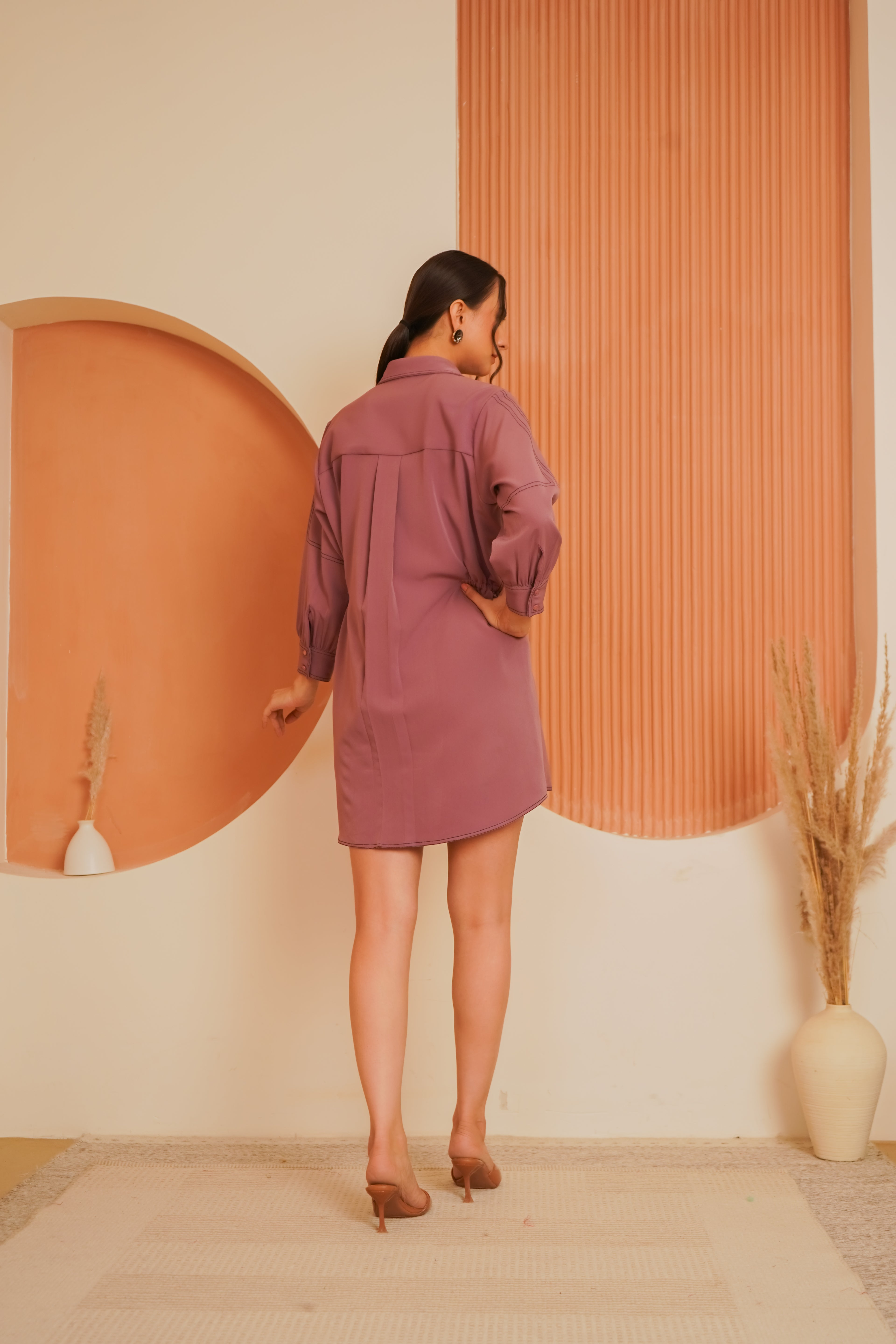 Lilac Petal Pop Dress
