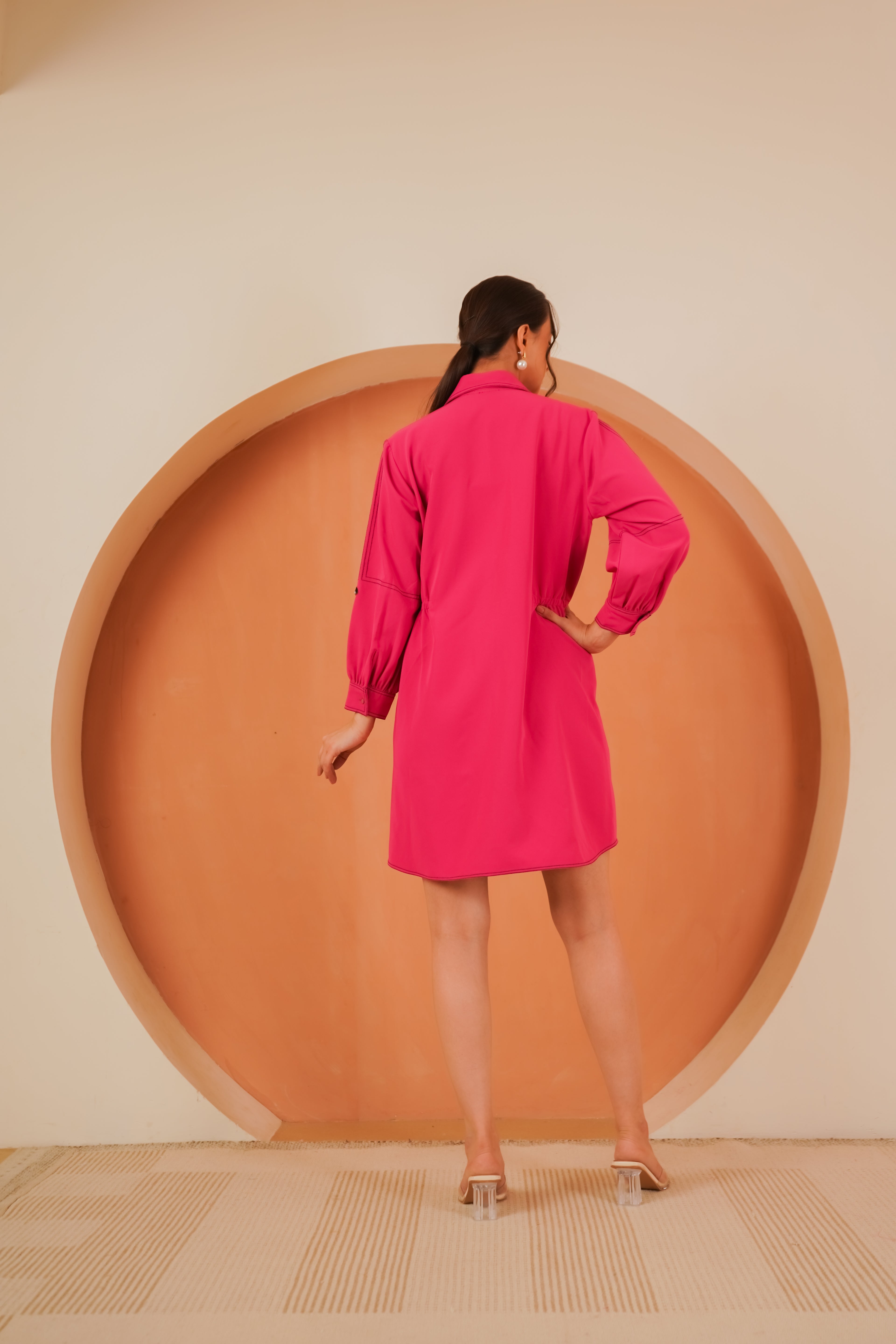 Fuchsia Bloom Dress
